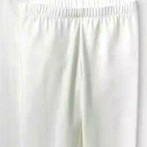 GIRLS WHITE LEGGINGS, NWT,2 PACK,